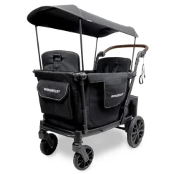 WonderFold Wagon Stroller Wagons*WonderFold - L4 Quad Stroller Wagon (4 Seater) Black