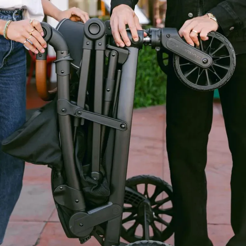 WonderFold Wagon Stroller Wagons*WonderFold - L4 Quad Stroller Wagon (4 Seater) Grey