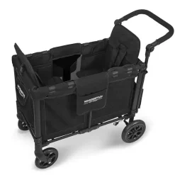 WonderFold Wagon Stroller Wagons*WonderFold - W2 Luxe Double Stroller Wagon, Black