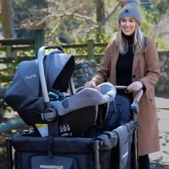 WonderFold Wagon Stroller Wagons*Wonderfold - W4 Series Car Seat Adapter (Opposite Bench)