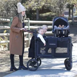 WonderFold Wagon Stroller Wagons*Wonderfold - W4 Series Car Seat Adapter (Opposite Bench)