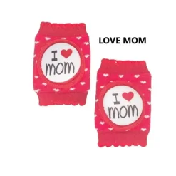 Wootie Knee Pads*- Baby Knee Pads I Love Mom