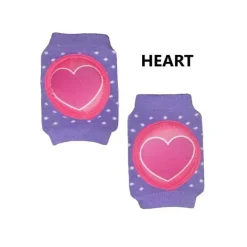 Wootie Knee Pads*- Baby Knee Pads Pink Heart