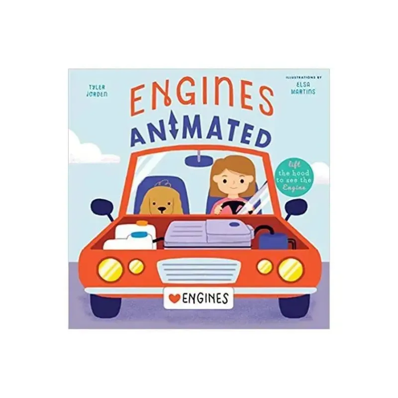 Workman Publishing Toys For 2 Year Old|Books, Music & Dvds*- Engines Animated Book