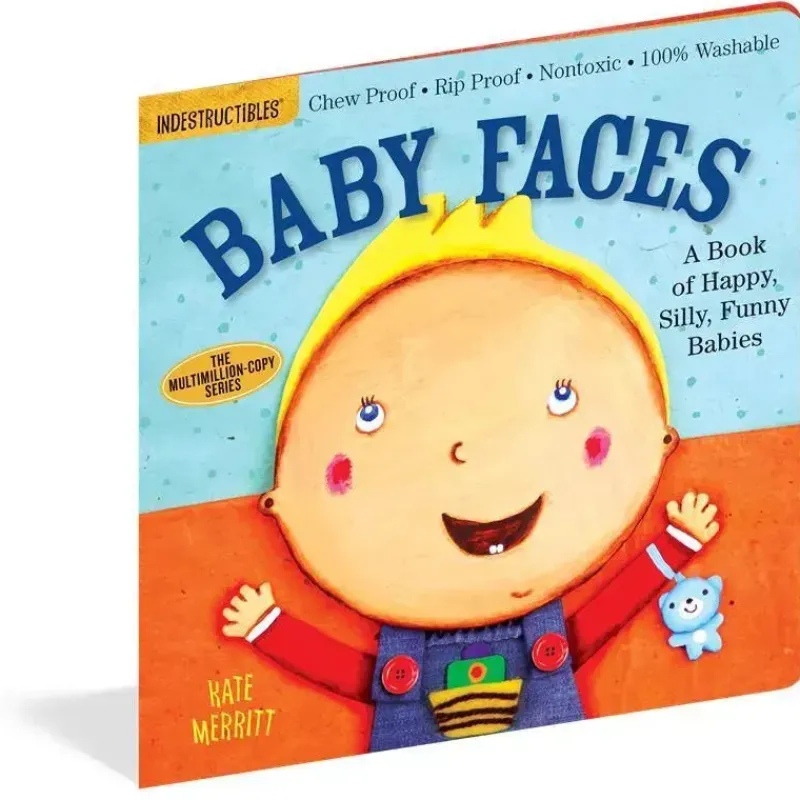 Workman Publishing Books, Music & Dvds*Indestructibles Baby Faces Book