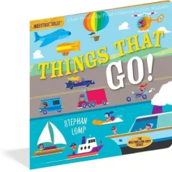 Workman Publishing Books, Music & Dvds*Indestructibles Things That Go Book