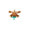 Wubbanub Gift For Baby|Pacifiers*Plush Pacifier, Brown Moose