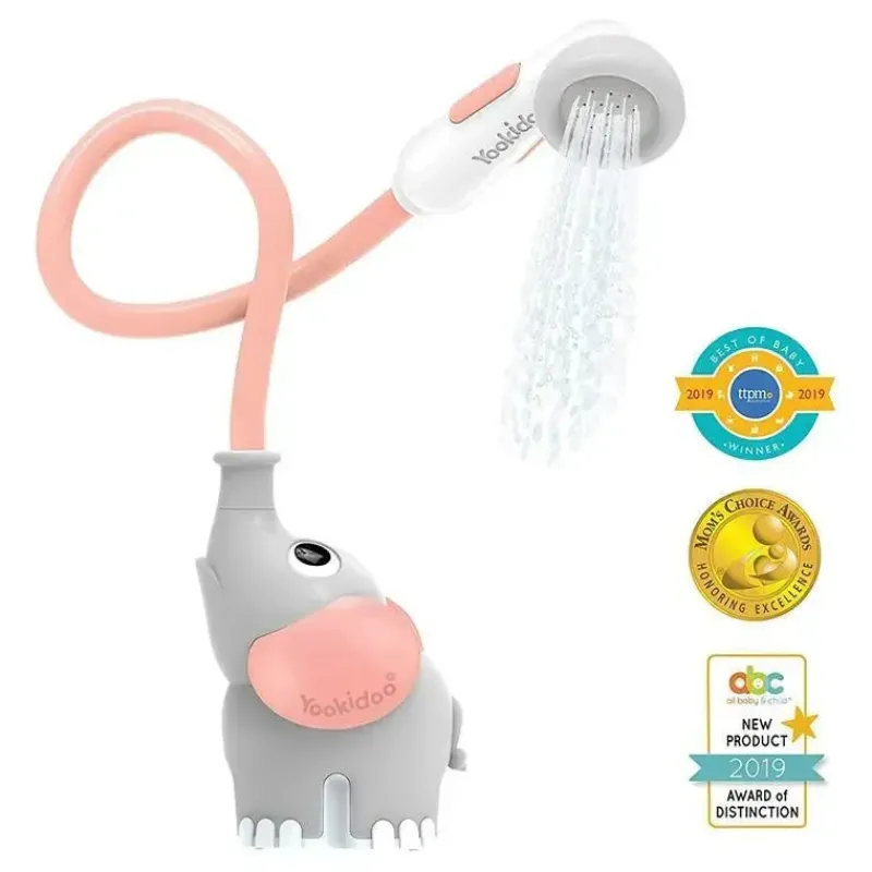 Yookidoo Bath Toys*- Elephant Baby Shower, Pink