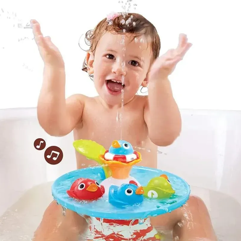 Yookidoo Bath Toys*Musical Duck Race Baby Bath Toy with Waterfall
