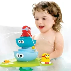 Yookidoo Bath Toys*Stack 'N' Spray Bath Toy Tub Fountain