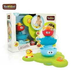 Yookidoo Bath Toys*Stack 'N' Spray Bath Toy Tub Fountain
