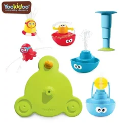 Yookidoo Bath Toys*Stack 'N' Spray Bath Toy Tub Fountain