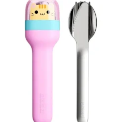 Zoku Cool Baby Products|Utensils & Accessories*- Kids Pocket Utensil Set, Kitty