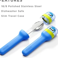 Zoku Utensils & Accessories|Dishes, Utensils & Food Containers*- Kids Pocket Utensil Set, Shark