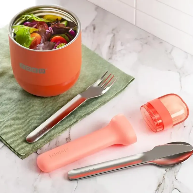 Zoku Utensils & Accessories|Dishes, Utensils & Food Containers*- Pocket Utensil Set, Peach