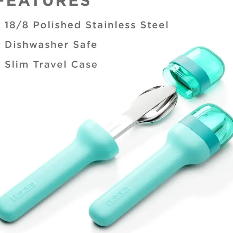 Zoku Utensils & Accessories|Dishes, Utensils & Food Containers*- Pocket Utensil Set, Teal