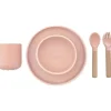 Zoli Plates & Bowls|Dishes, Utensils & Food Containers*- 5Pk Silicone Kids Dishware Set, Rose Pink