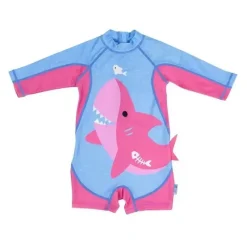 Zoocchini Baby Swimming Clothes|Baby Shark*- Baby One Piece Surf Suit, Sophie the Shark