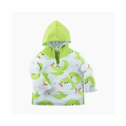 Zoocchini Baby Swimming Clothes*- Baby Swim Coverup UPF50+, Alligator