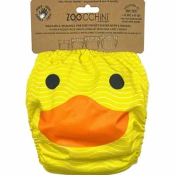 Zoocchini Swim Diapers*- Cloth Diaper Duck With 2Pk Insert One Size