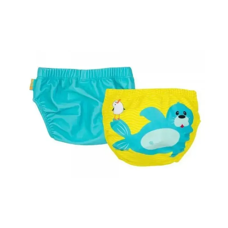 Zoocchini Swim Diapers*- Knit Swim Diaper 2 Pc Set, Mermaid