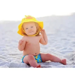 Zoocchini Baby Swimming Clothes*Baby Swim Diaper & Sun Hat Set Duck